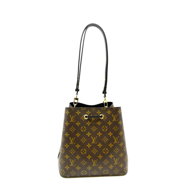 LOUIS VUITTON Neonoe Monogram Canvas Shoulder Bag Brown