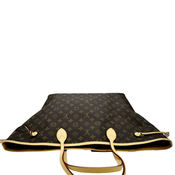 LOUIS VUITTON Neverfull GM Monogram Canvas Tote Bag Brown