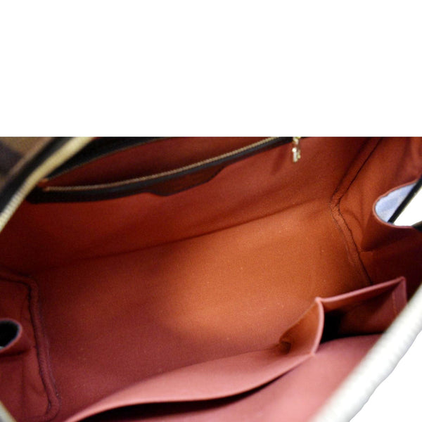 LV Nolita Damier Ebene Canvas Satchel Bag Brown