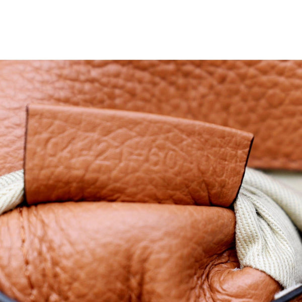 CHLOE Marcie Leather Crossbody Bag Orange