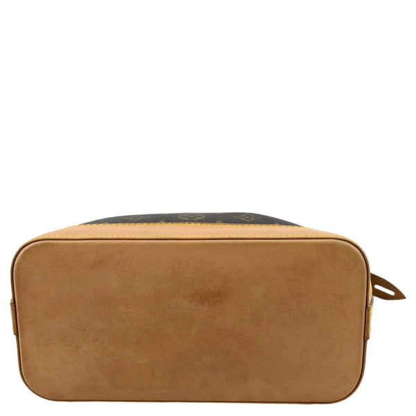 LOUIS VUITTON Lockit Vertical PM Monogram Canvas Tote Bag Brown