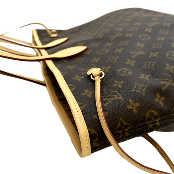 LOUIS VUITTON Neverfull GM Monogram Canvas Tote Bag Brown