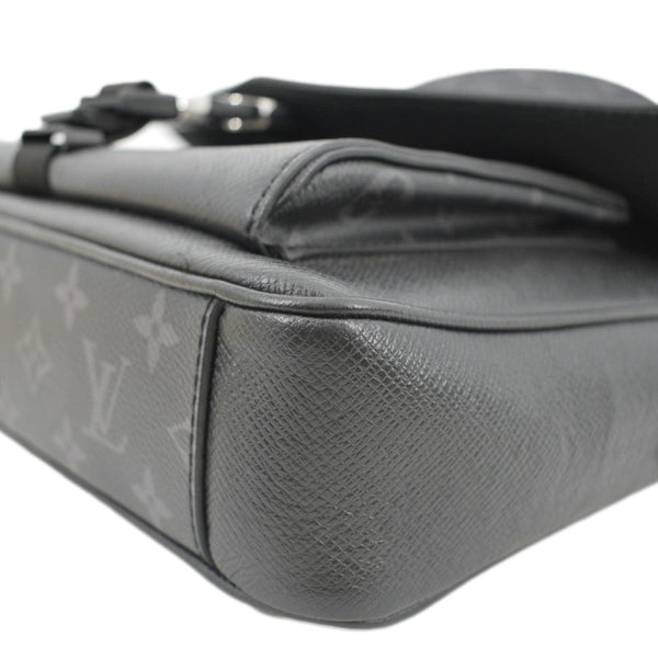 LOUIS VUITTON Taigarama Messengerama Monogram Eclipse Messenger Bag Grey