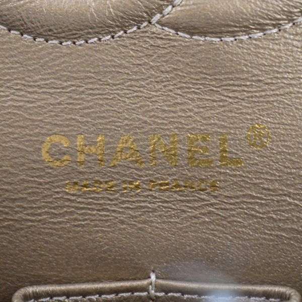 CHANEL Garden Party Flap Medium Tweed Shoulder Bag Pastel