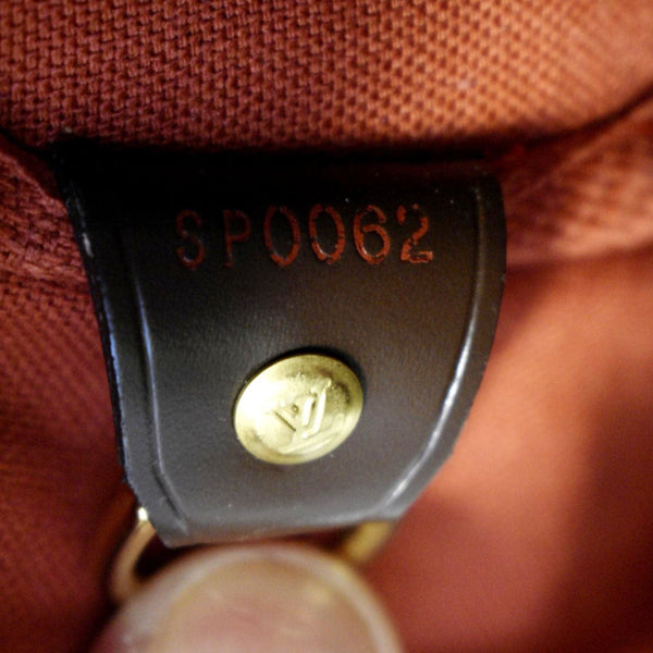 LV Nolita Damier Ebene Canvas Satchel Bag Brown