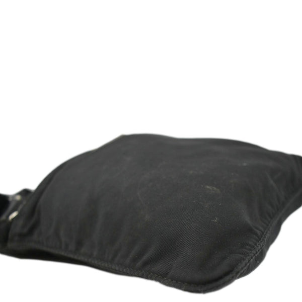 PRADA Nylon Crossbody Messenger Bag Black