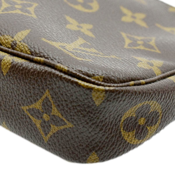 LOUIS VUITTON Pochette Accessoires Monogram Canvas Pouch Bag Brown