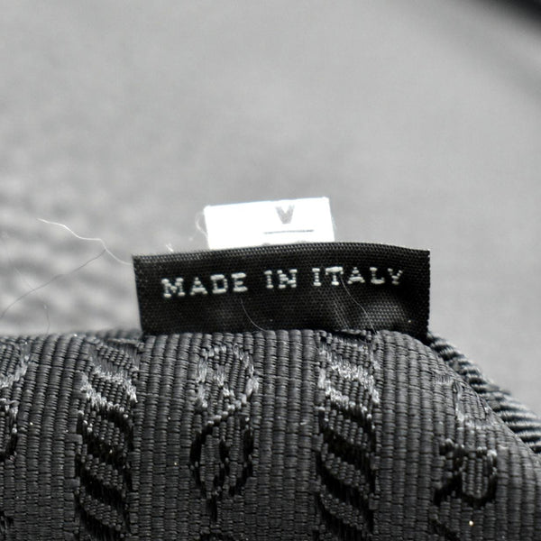 PRADA Vitello Daino Large leather Tote Shoulder Bag Black