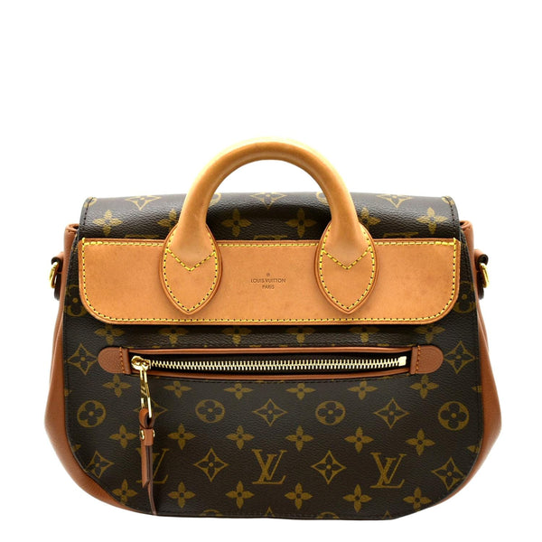 LOUIS VUITTON Eden Noe Monogram Canvas Shoulder Bag Brown