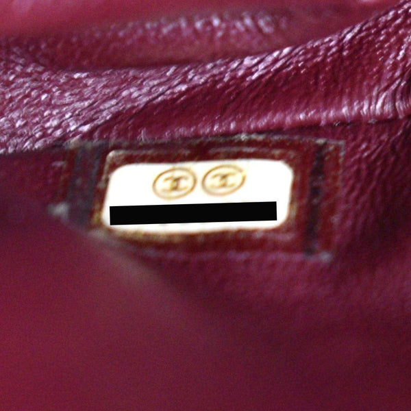 CHANEL Trendy CC Top Handle Flap Quilted Leather Shoulder Bag Pink