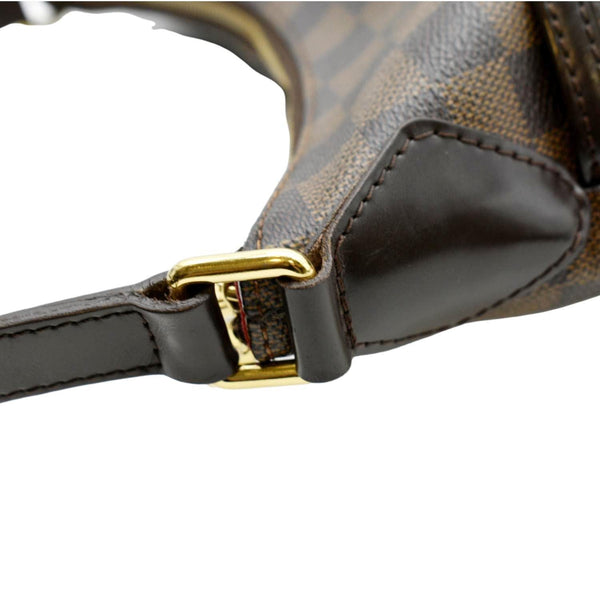 LOUIS VUITTON Bloomsbury PM Damier Ebene Crossbody Bag Brown