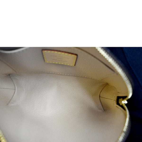 LOUIS VUITTON PM Monogram Canvas Cosmetic Pouch Brown