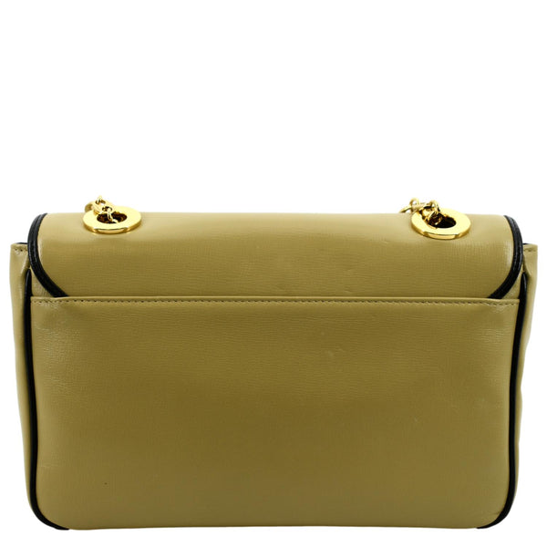 GUCCI Linea Marina Small Leather Chain Shoulder Bag Beige 576421