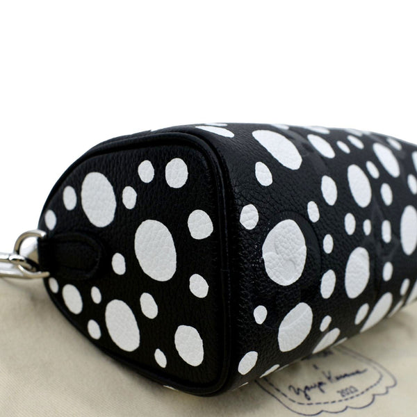 LV x YK Nano Speedy Monogram Empreinte Leather Shoulder Bag