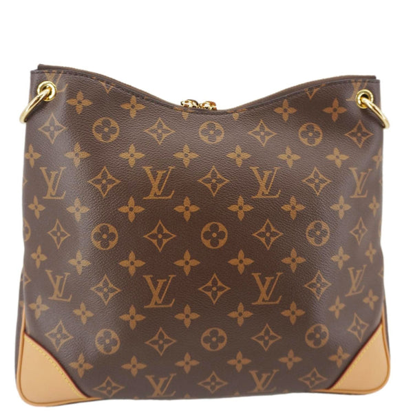 LOUIS VUITTON Odeon NM MM Monogram Canvas Shoulder Bag Brown