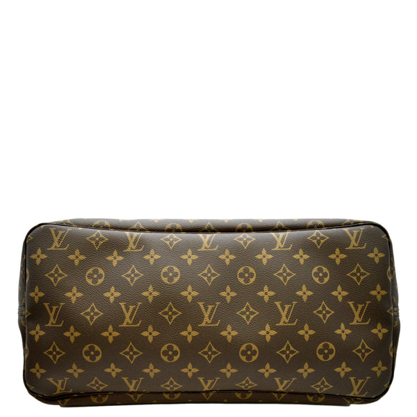 LOUIS VUITTON Neverfull GM Monogram Canvas Tote Bag Brown