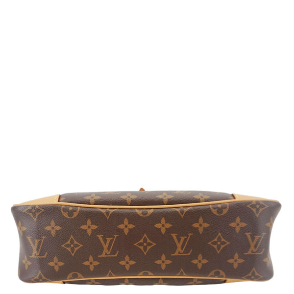 LOUIS VUITTON Odeon NM MM Monogram Canvas Shoulder Bag Brown