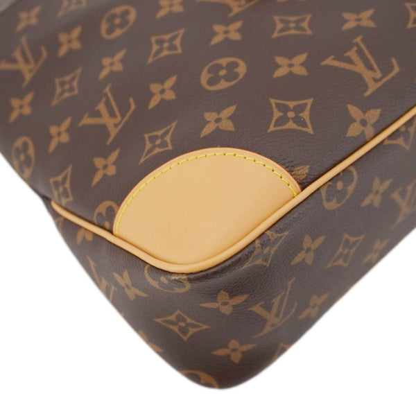 LOUIS VUITTON Odeon NM MM Monogram Canvas Shoulder Bag Brown