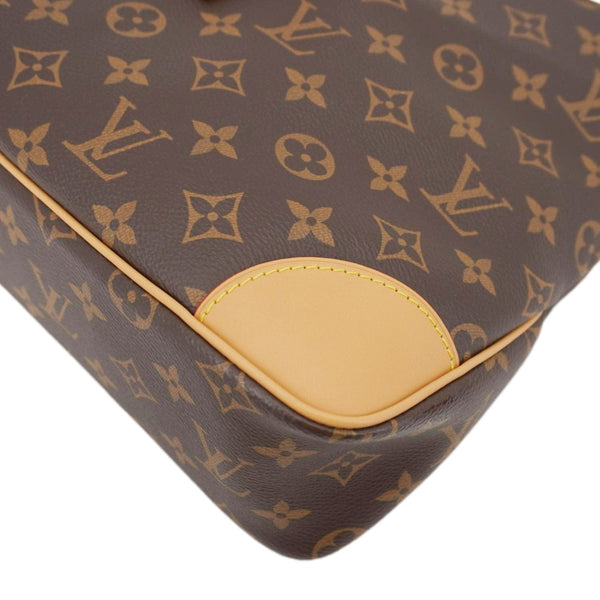 LOUIS VUITTON Odeon NM MM Monogram Canvas Shoulder Bag Brown