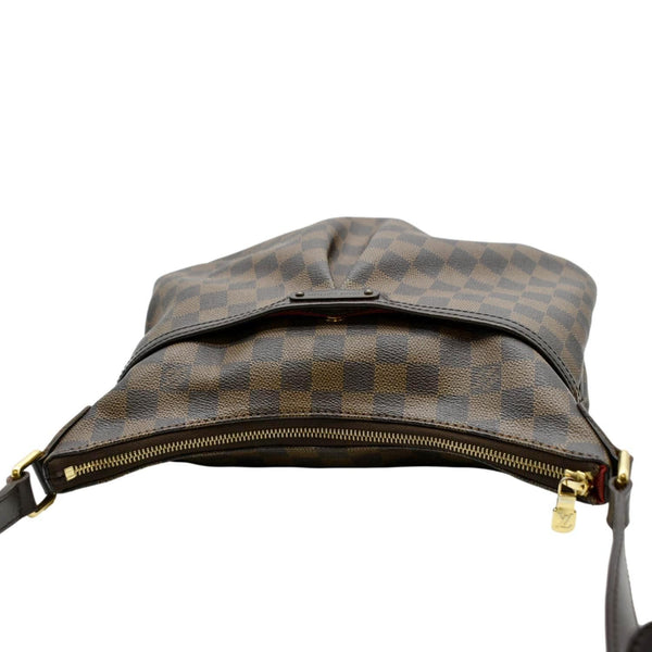 LOUIS VUITTON Bloomsbury PM Damier Ebene Crossbody Bag Brown