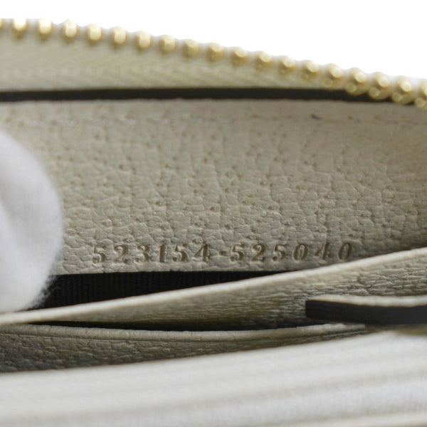 GUCCI Ophidia Flora Web GG Continental Supreme Canvas Wallet Beige 523154