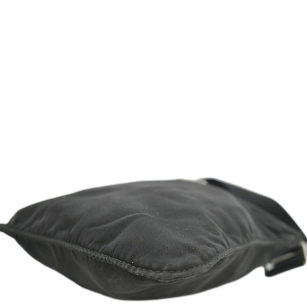 PRADA Nylon Crossbody Messenger Bag Black