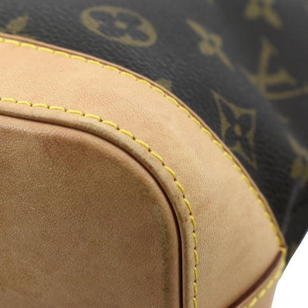 LOUIS VUITTON Lockit Vertical PM Monogram Canvas Tote Bag Brown