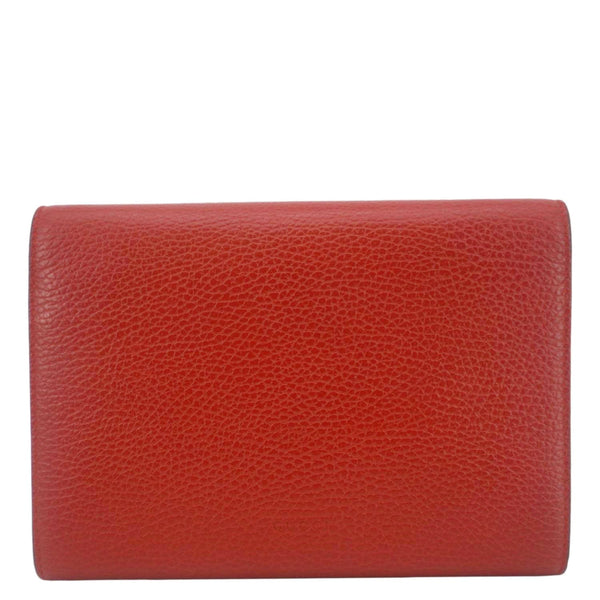 GUCCI Dionysus Mini Calfskin Leather Wallet on Chain Red 401231