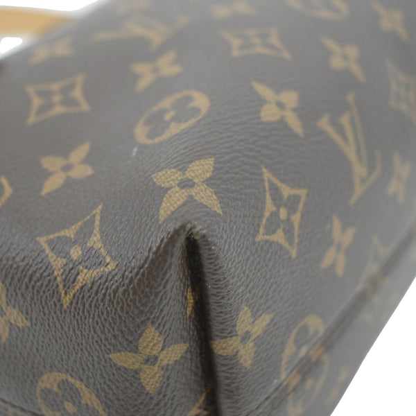 LOUIS VUITTON Graceful PM Monogram Canvas Hobo Bag Brown