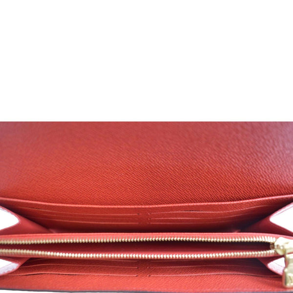 LOUIS VUITTON Sarah Monogram Canvas Wallet Cerise