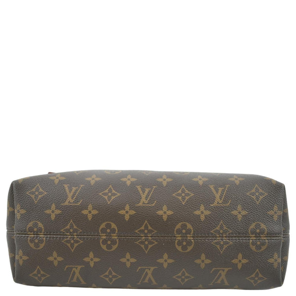 LOUIS VUITTON Graceful PM Monogram Canvas Hobo Bag Brown
