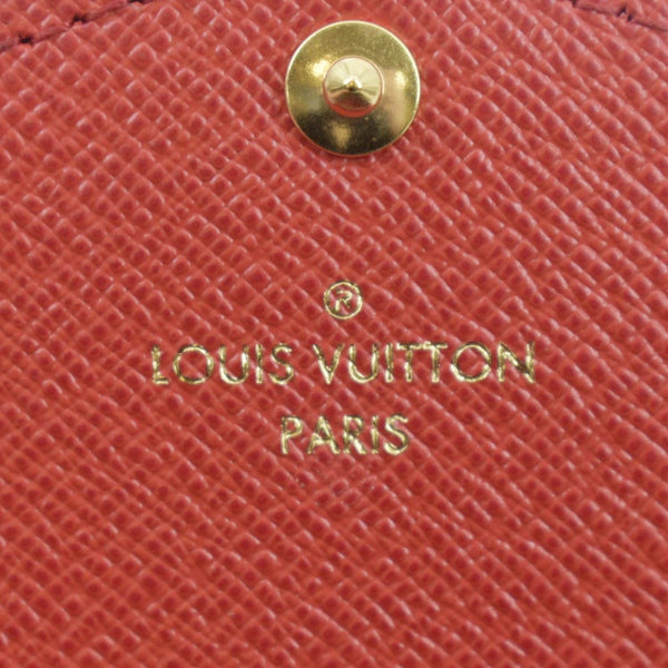 LOUIS VUITTON Sarah Monogram Canvas Wallet Cerise