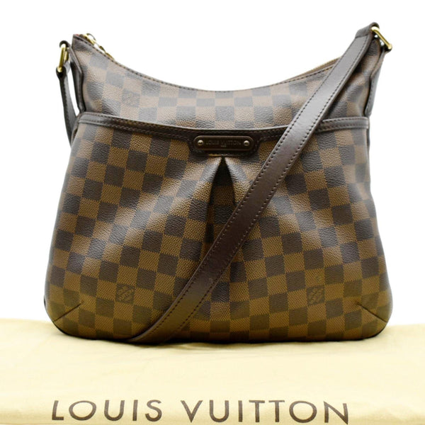 LOUIS VUITTON Bloomsbury PM Damier Ebene Crossbody Bag Brown
