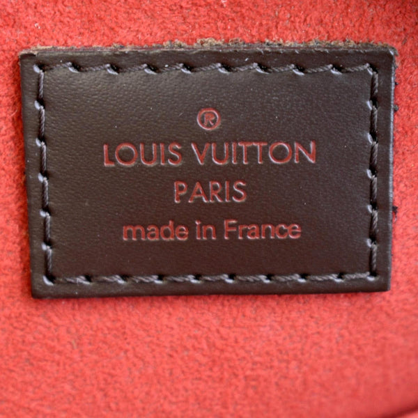 LOUIS VUITTON Ipanema GM Damier Ebene Crossbody Bag Brown