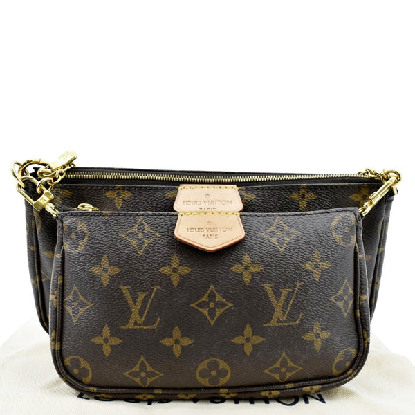LOUIS VUITTON Multi Pochette Accessoires Monogram Canvas Shoulder Bag Brown