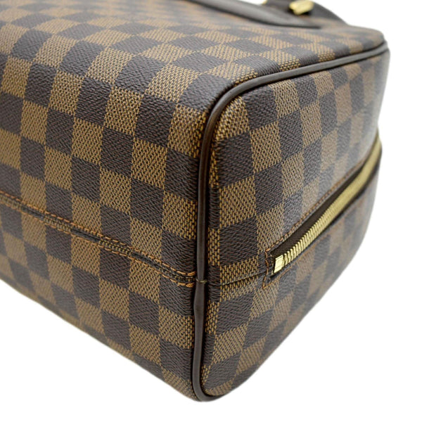 LV Nolita Damier Ebene Canvas Satchel Bag Brown