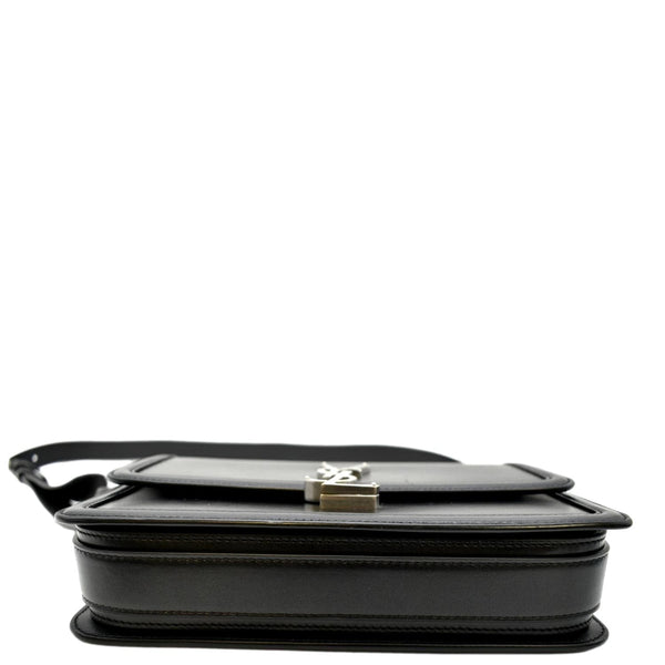 YVES SAINT LAURENT Solferino Medium Leather Shoulder Bag Black
