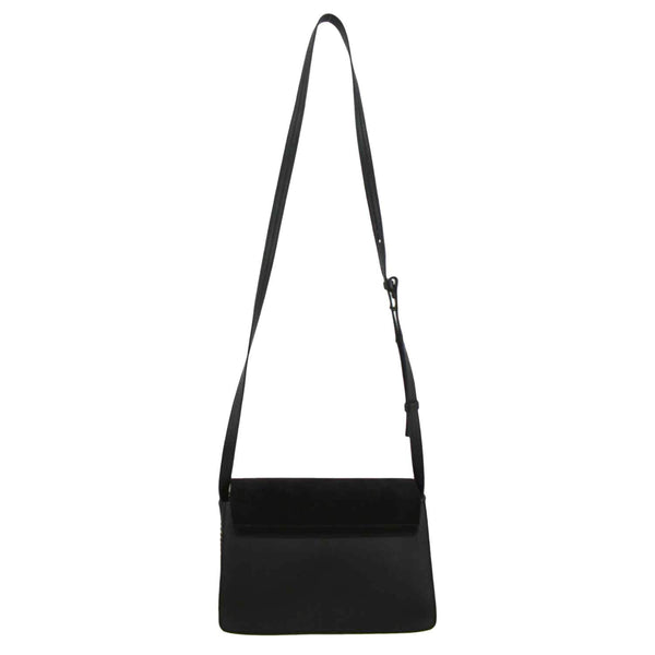 CHLOE Faye Small Suede Leather Shoulder Bag Black
