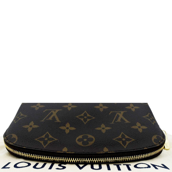 LOUIS VUITTON PM Monogram Canvas Cosmetic Pouch Brown