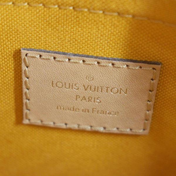 LOUIS VUITTON Croisette Damier Azur Satchel Crossbody Bag White