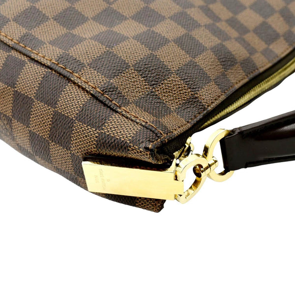 LOUIS VUITTON Portobello PM Damier Ebene Shoulder Bag Brown