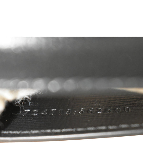 GUCCI Horsebit 1955 Mini Leather Crossbody Bag Black 724713