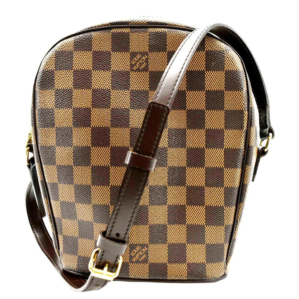 LOUIS VUITTON Ipanema GM Damier Ebene Crossbody Bag Brown