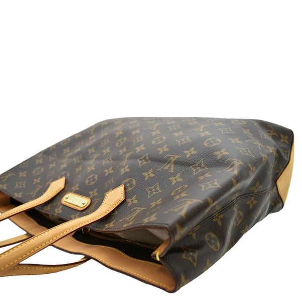LOUIS VUITTON Wilshire GM Monogram Canvas Tote Shoulder Bag Brown