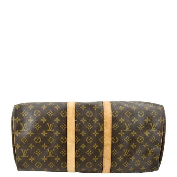 LV Keepall 45 Monogram Canvas Travel Bag Brown for women