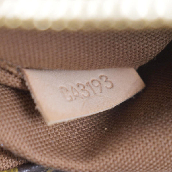 LOUIS VUITTON Sully MM Monogram Canvas Shoulder Bag Brown