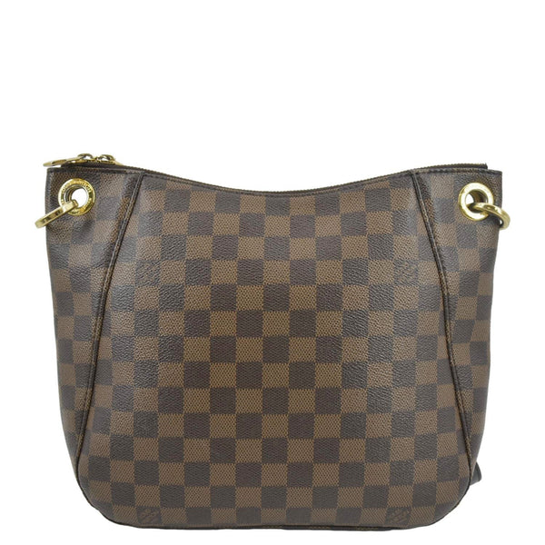 LOUIS VUITTON South Bank Besace Damier Ebene Crossbody Bag Brown