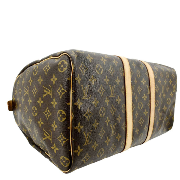 LV Keepall 45 Monogram Canvas Travel Bag Brown for women