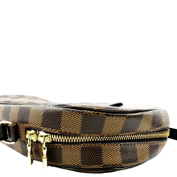 LOUIS VUITTON Ipanema GM Damier Ebene Crossbody Bag Brown