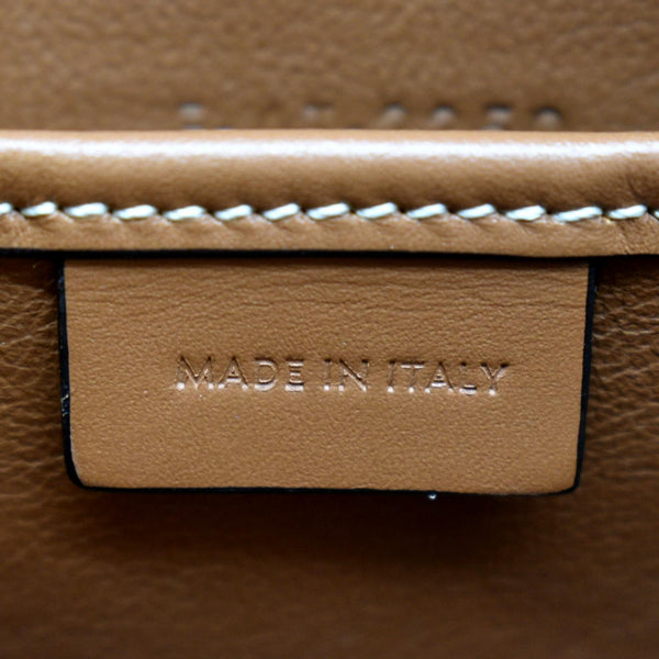 CELINE Luggage Denim Leather Tote Crossbody Bag Bicolor